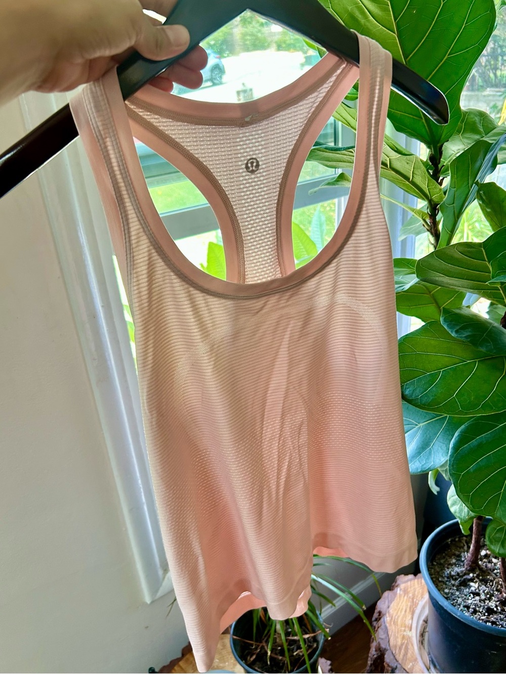 lululemon athletica Blush Pink Racerback Tank Top